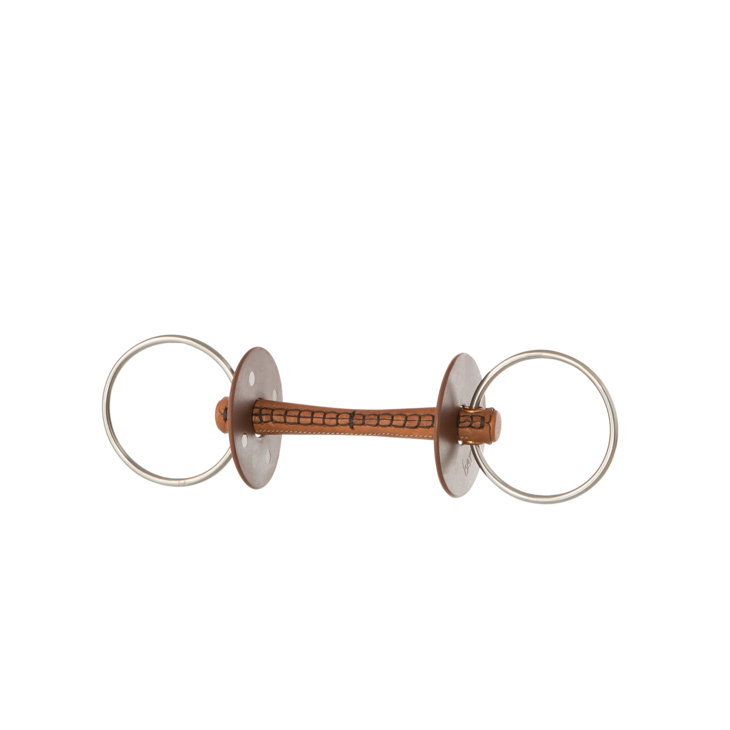 Beris läderbett soft 7,5cm ring