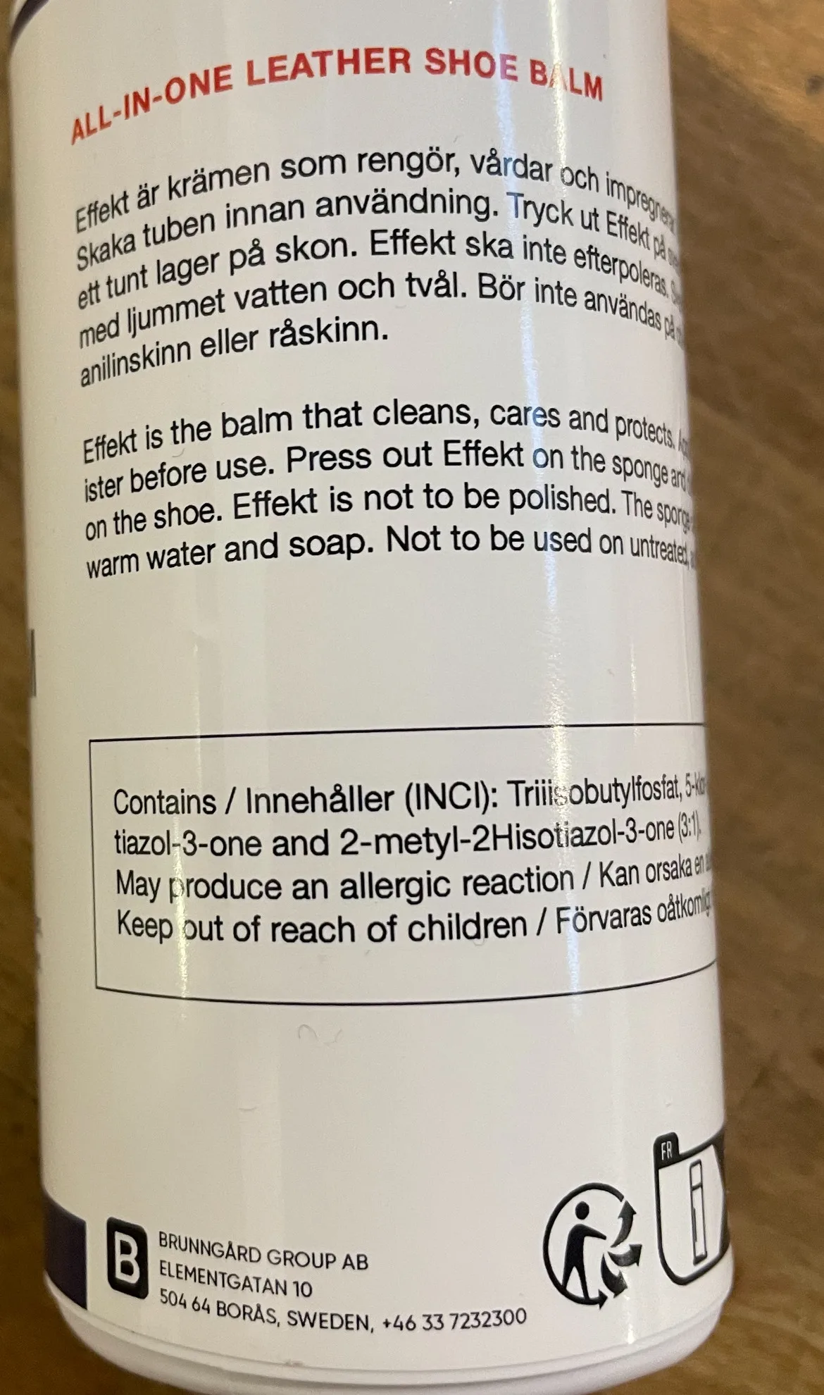 Effekt Läderbalsam - Bild 3