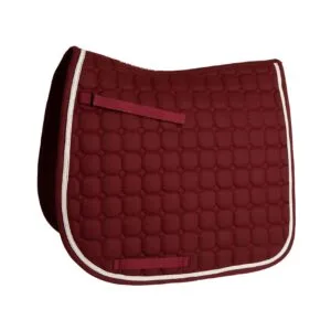 Dressyrschabrak Protector Octagon vinröd