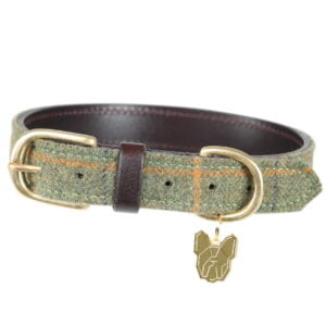Tweed hundhalsband Digby och Fox