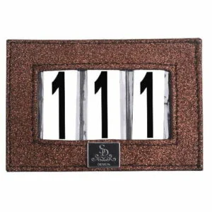 Sd Design nummerlapp hollywood glamorous brun