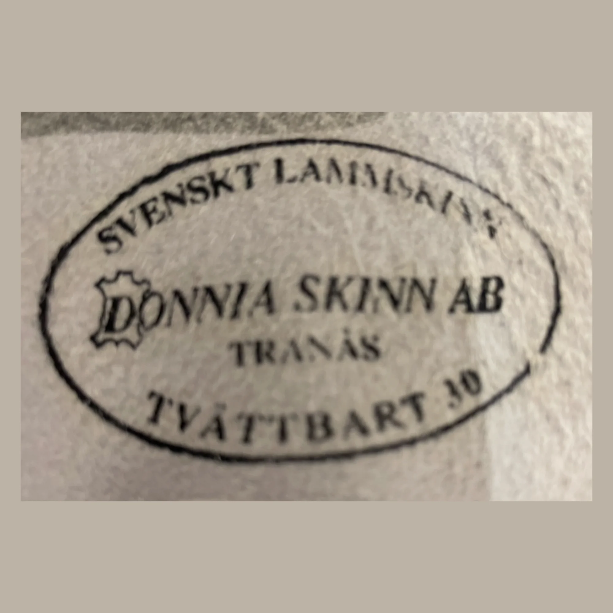 Lammskinn tvättbar - Bild 4