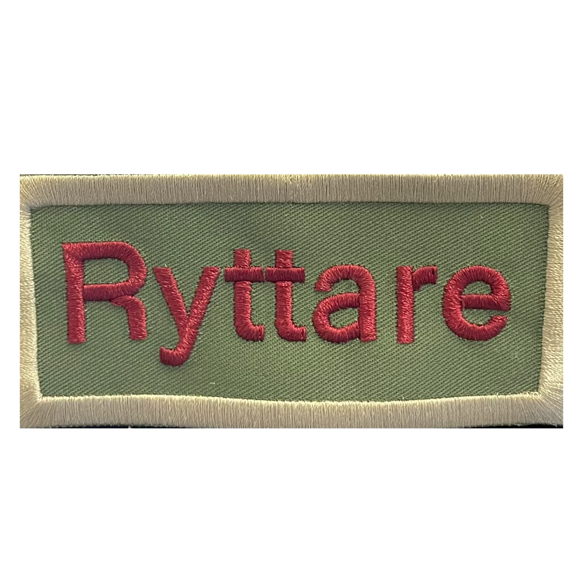 Broderat 10st tygmärke egen text - Bild 3