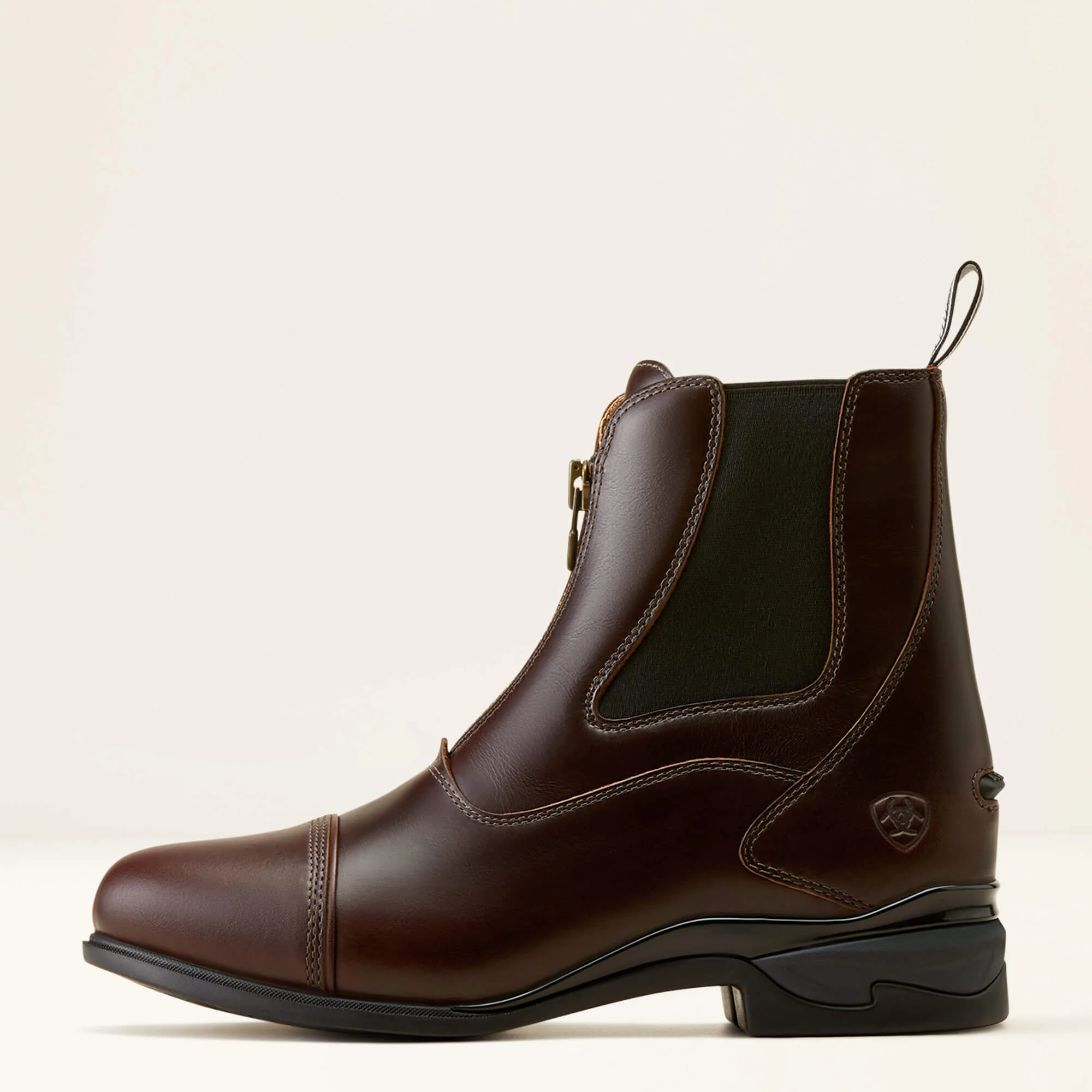 Ariat Devon Zip Axis pro Paddock Boot Vaxad choklad - Bild 2