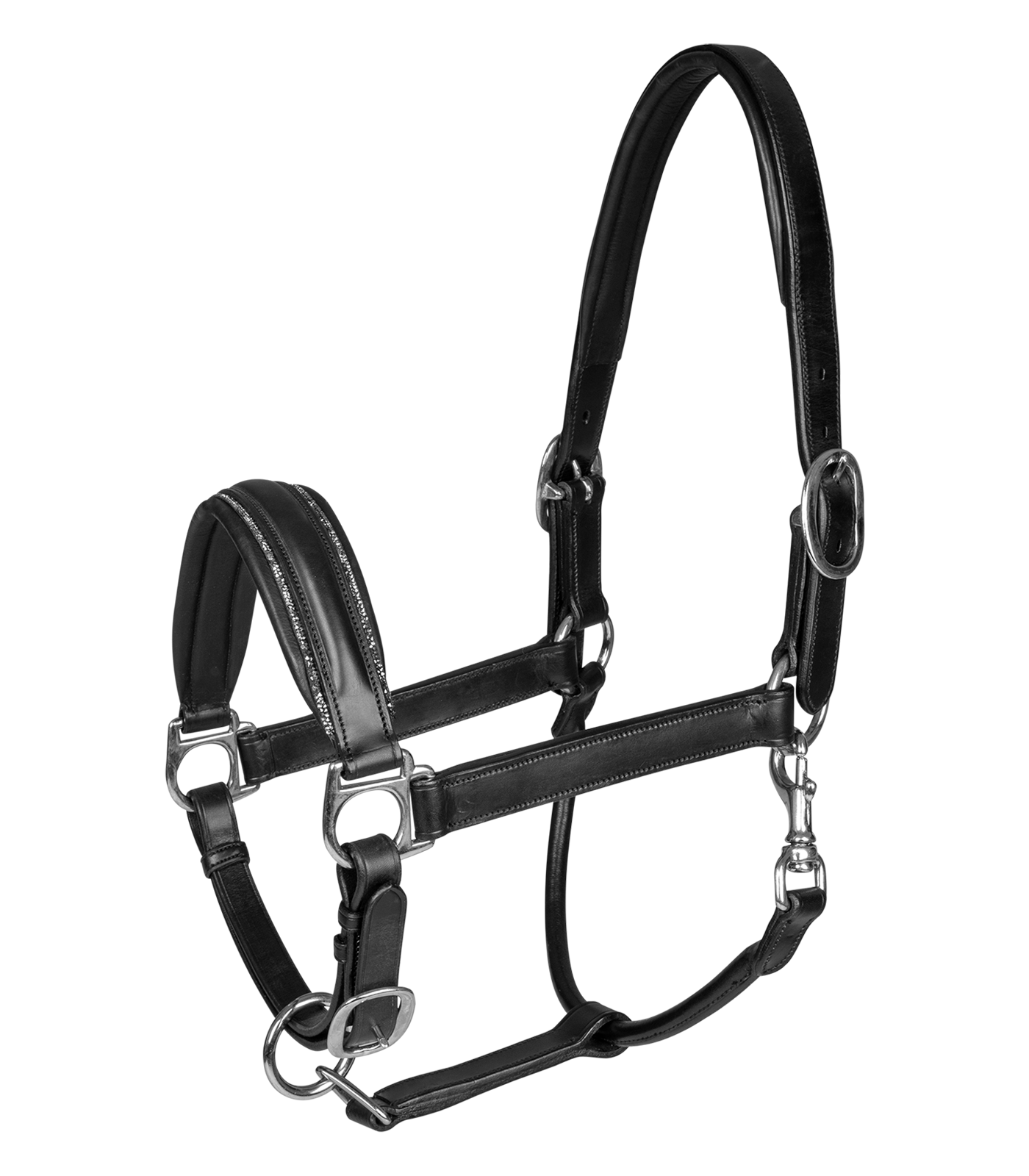 Leatherhalter S-Line Glamour, svart,Full