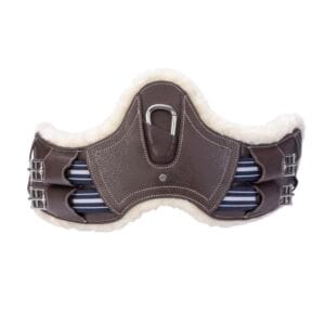 Kort Sadelgjord med elastik, Havana