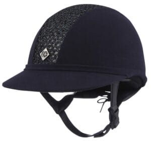 Ridhjälm SP8 Sparkly Plus micromocka svart